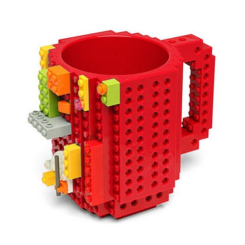 Caneca de café tipo LEGO