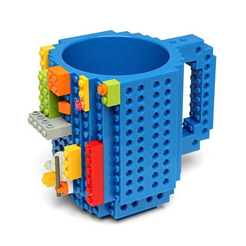 Caneca de café tipo LEGO