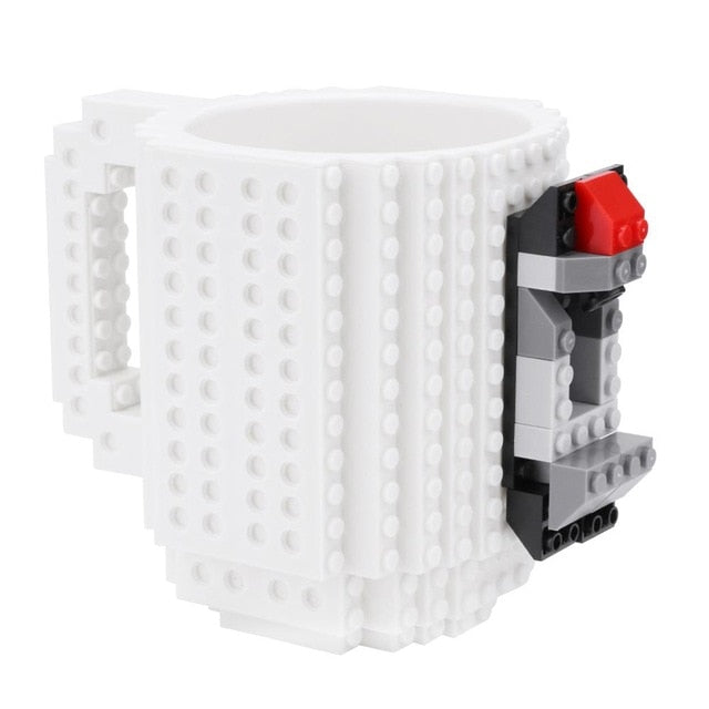 Caneca de café tipo LEGO