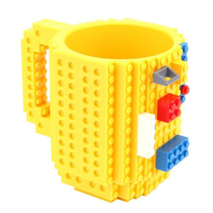 Caneca de café tipo LEGO