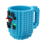 Caneca de café tipo LEGO